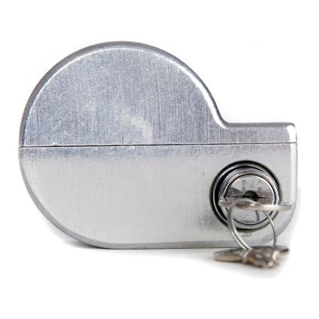 Jendyk Enterprises JENDYK Universal Fit Air Brake Truck Lock, Single Knob, Keyed Differently with Master Key YO-1MK2-KD-MK